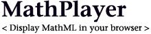 MathPlayer